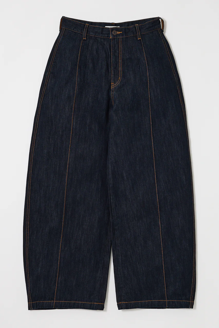 PIN TUCK COCOON STRAIGHT
