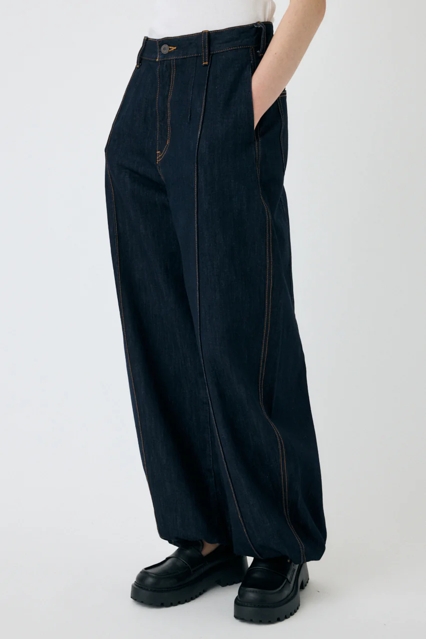 PIN TUCK COCOON STRAIGHT - Image 3
