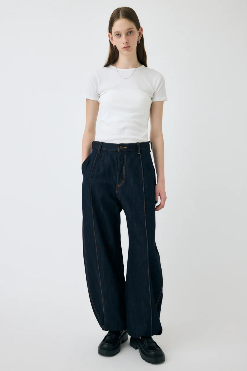 PIN TUCK COCOON STRAIGHT - Image 4