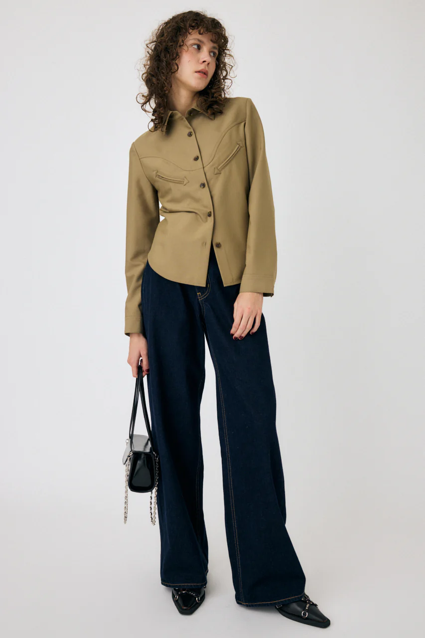 CROSS WAIST WIDE STRAIGHT - Image 5