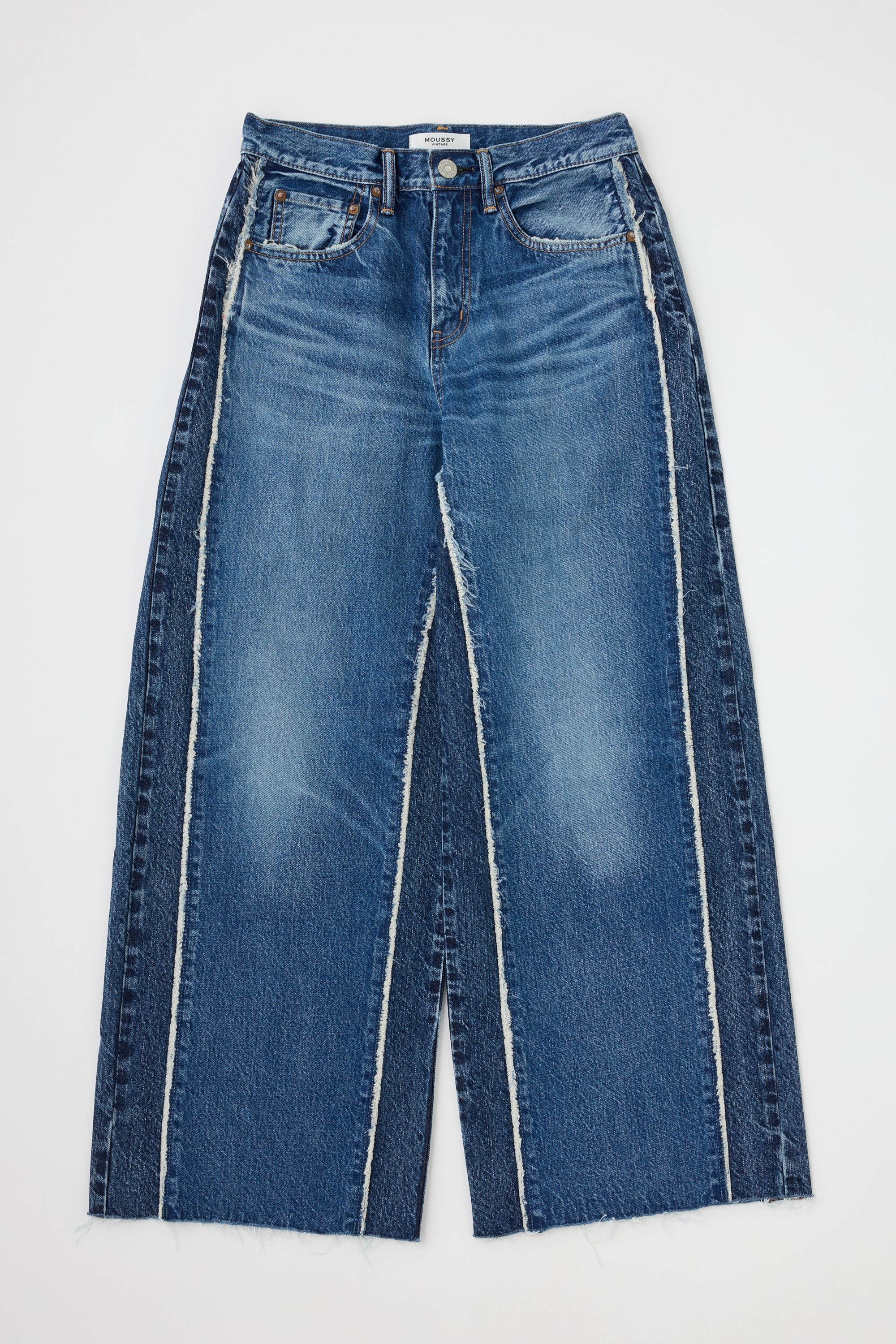 TAHITI TWO-TONE WIDE PANTS - Image 6
