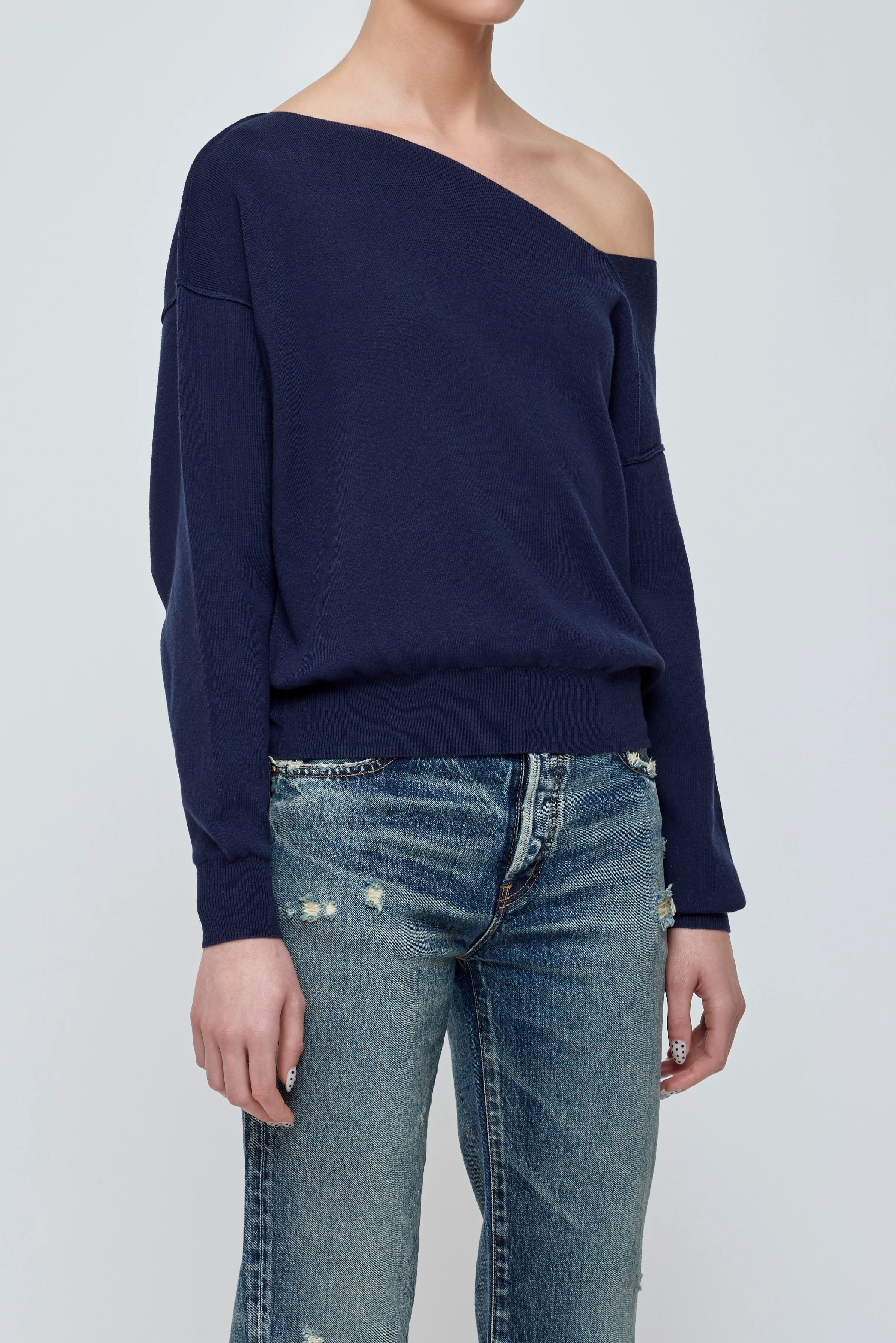 ASYMMETRY KNIT TOP - Image 3