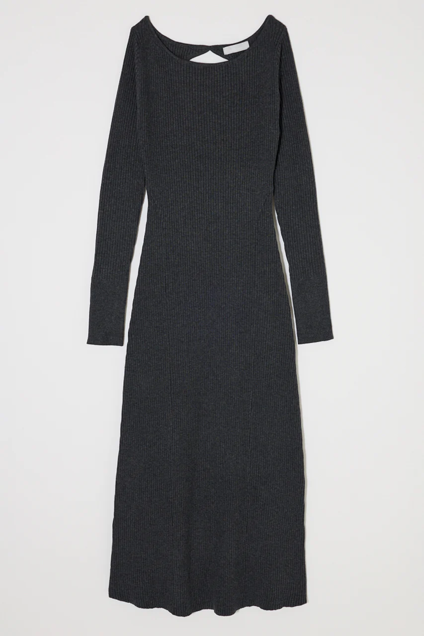 BACK OPEN LONG DRESS