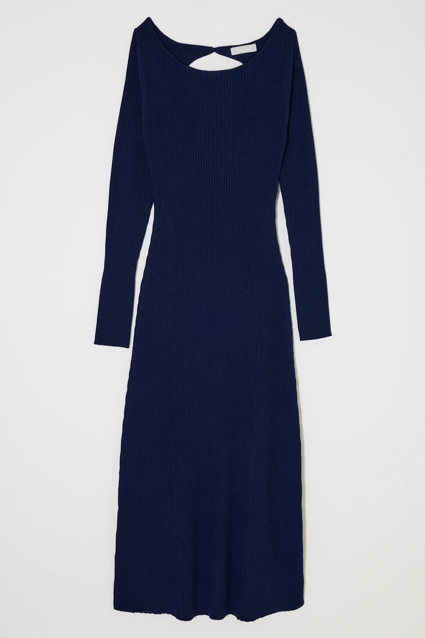 BACK OPEN LONG DRESS