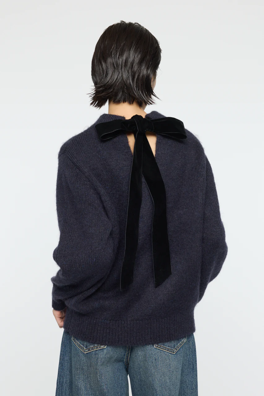 BACK RIBBON SWEATER - Image 13