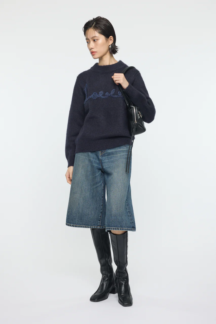 BACK RIBBON SWEATER - Image 6