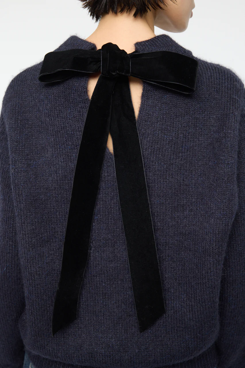 BACK RIBBON SWEATER - Image 9