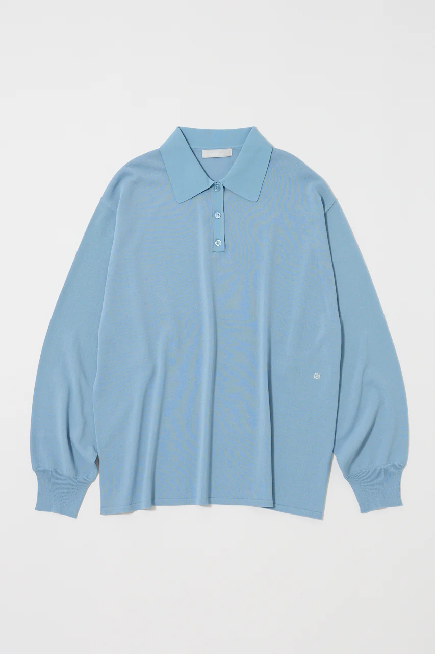 BORDER KNIT POLO