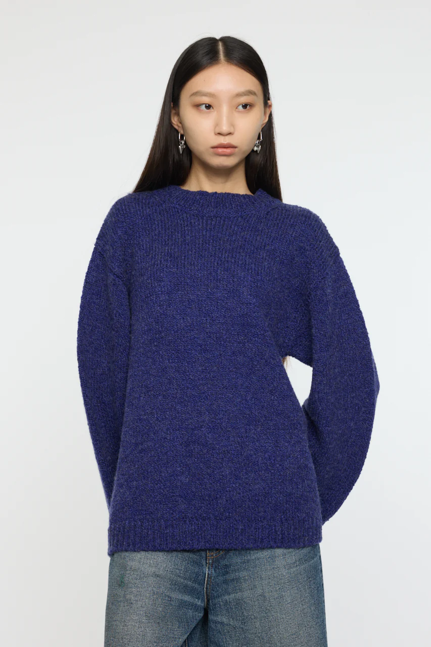 BRUSHED OVERSIZED SWEATER - Image 4