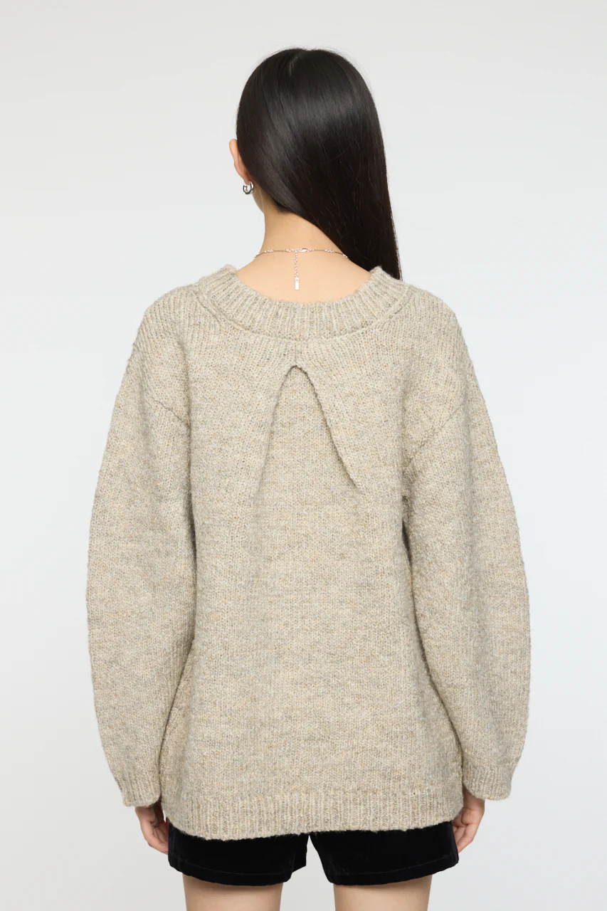 BRUSHED OVERSIZED SWEATER - Image 3