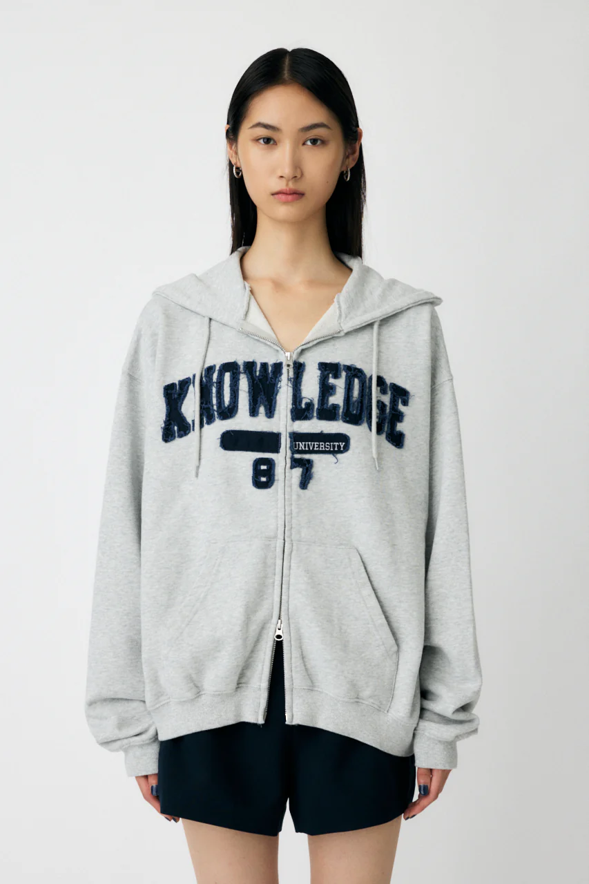 COLLEGIATE ZIP HOODIE - Image 2
