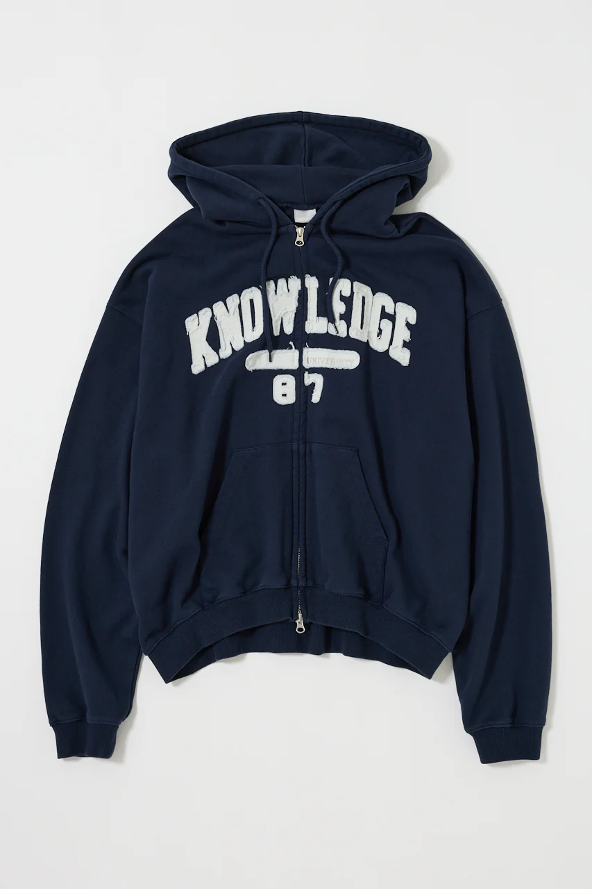 COLLEGIATE ZIP HOODIE