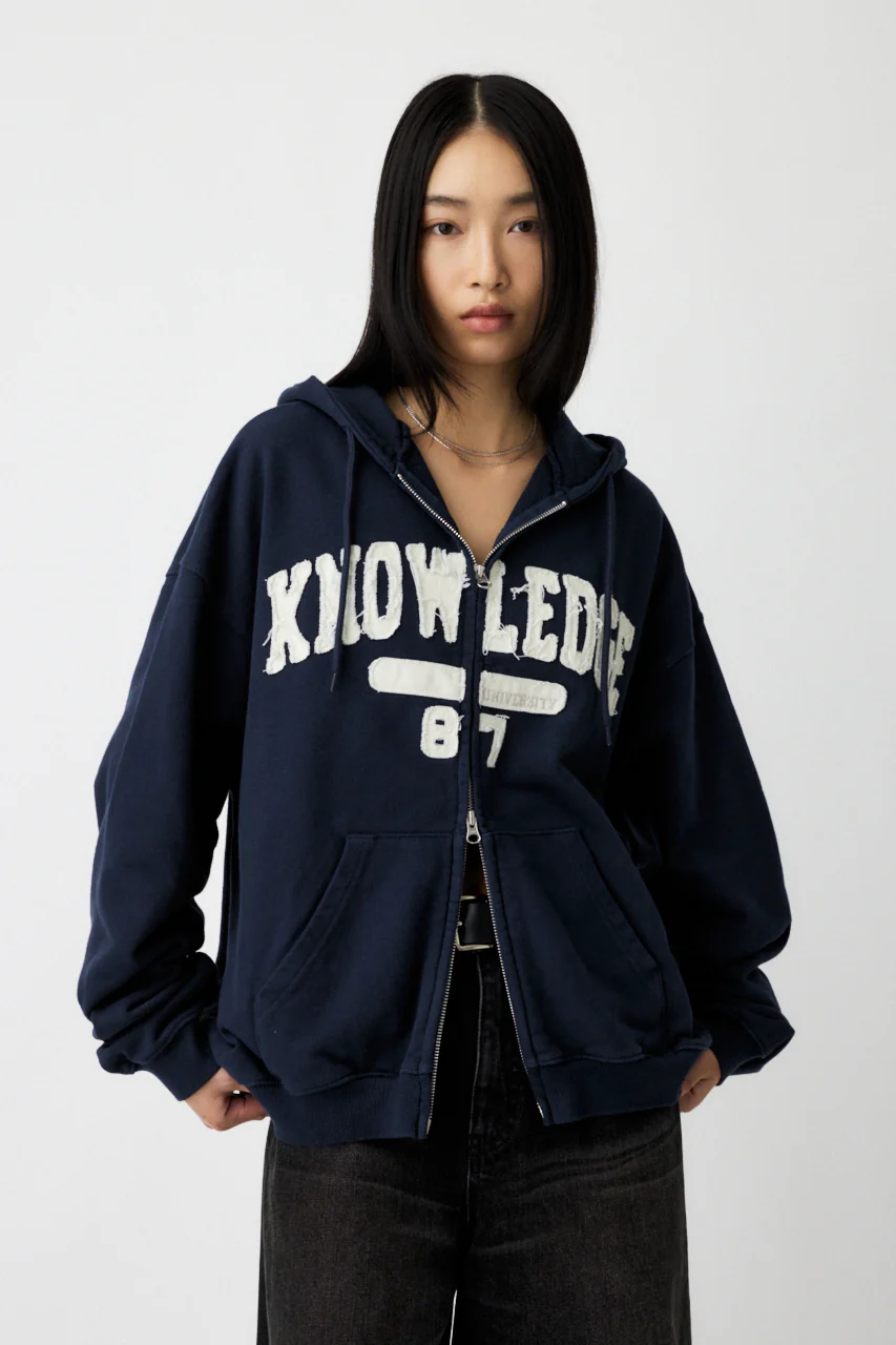 COLLEGIATE ZIP HOODIE - Image 2