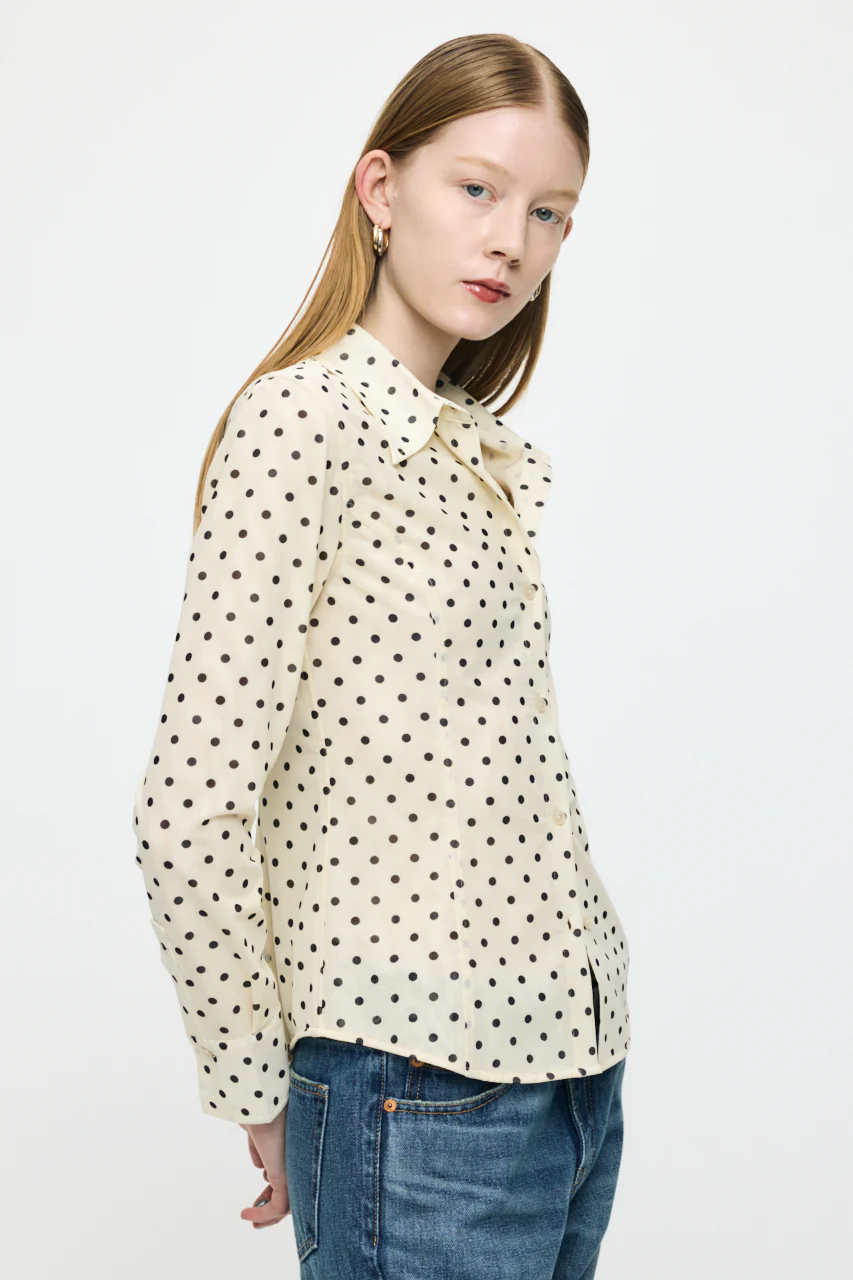 DOT TULLE SHIRT - Image 5
