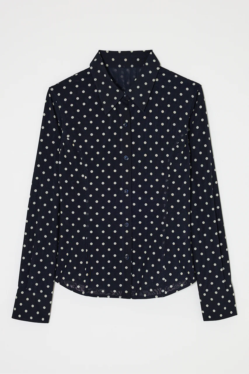 DOT TULLE SHIRT