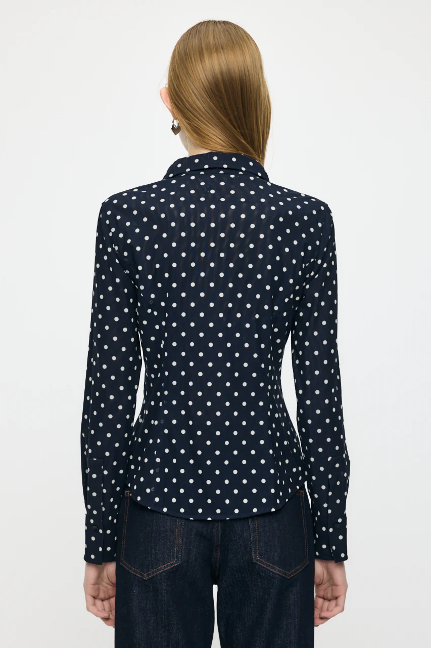 DOT TULLE SHIRT - Image 3