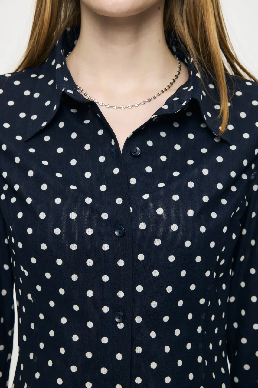 DOT TULLE SHIRT - Image 6