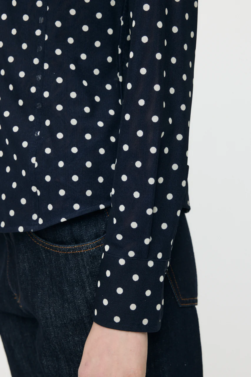 DOT TULLE SHIRT - Image 7
