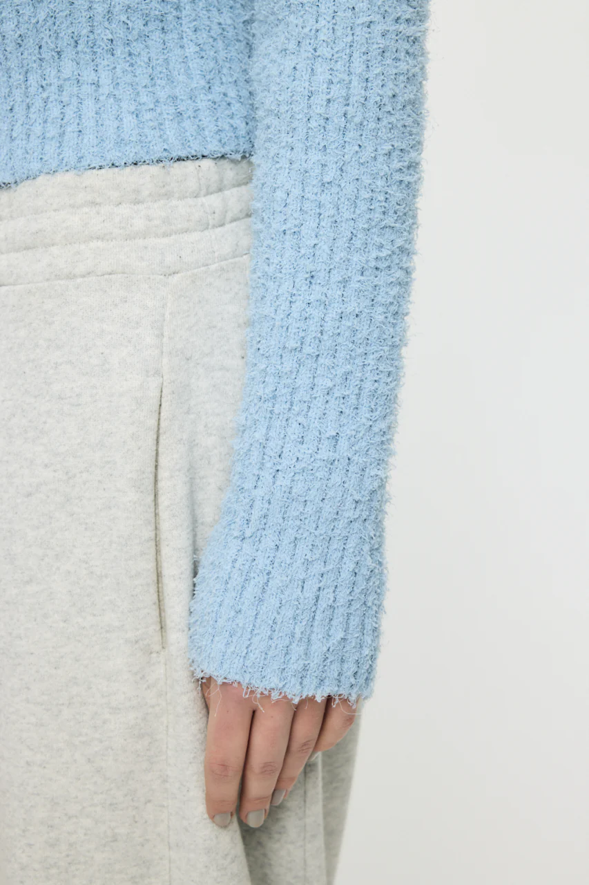 FANCY YARN BI COLOR CARDIGAN - Image 9