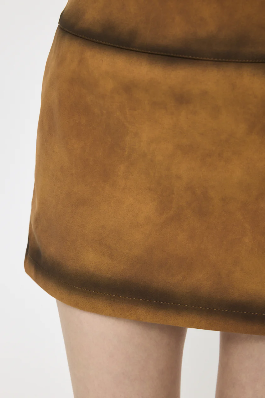 FAUX SUEDE MINI SKIRT - Image 8