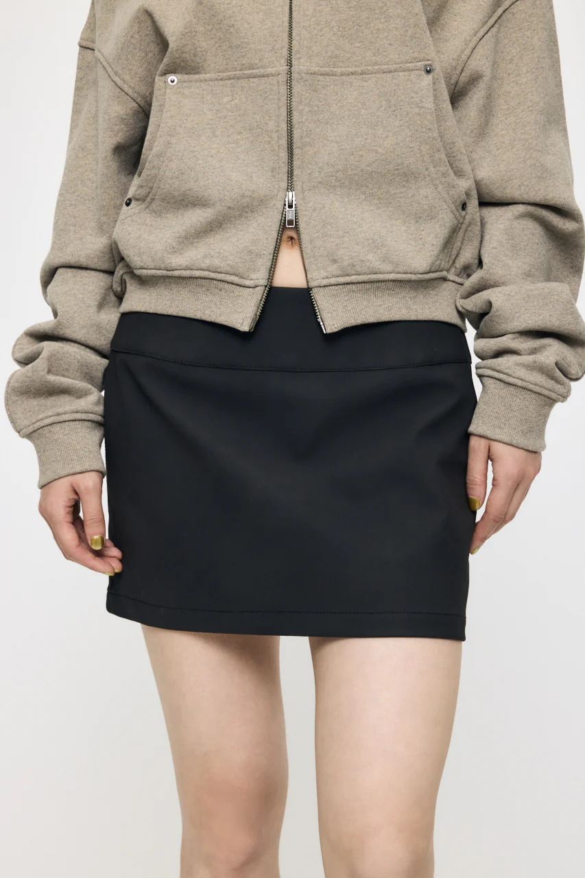 FAUX SUEDE MINI SKIRT - Image 2