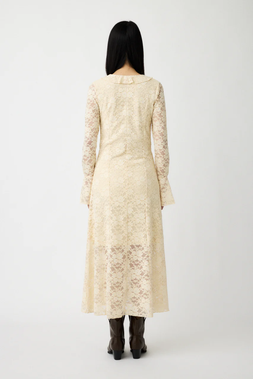 FLOCKY LACE DRESS - Image 3