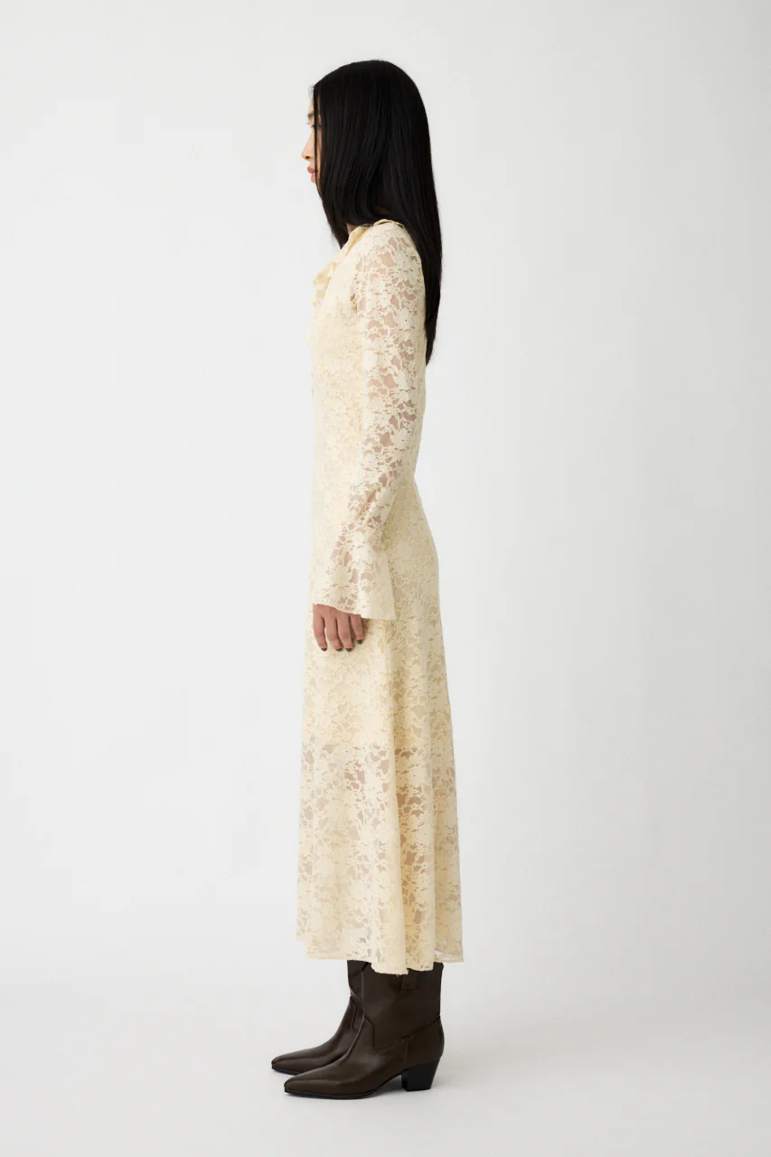 FLOCKY LACE DRESS - Image 5