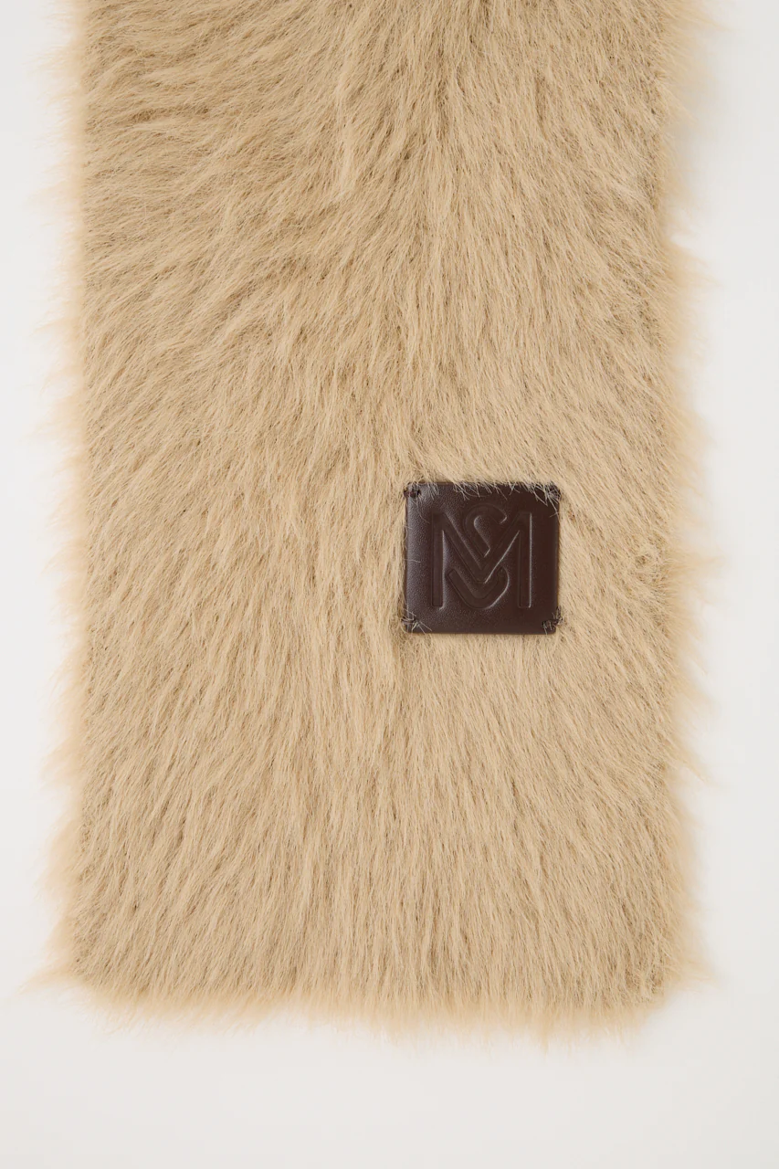 FLUFFY KNIT SCARF - Image 3