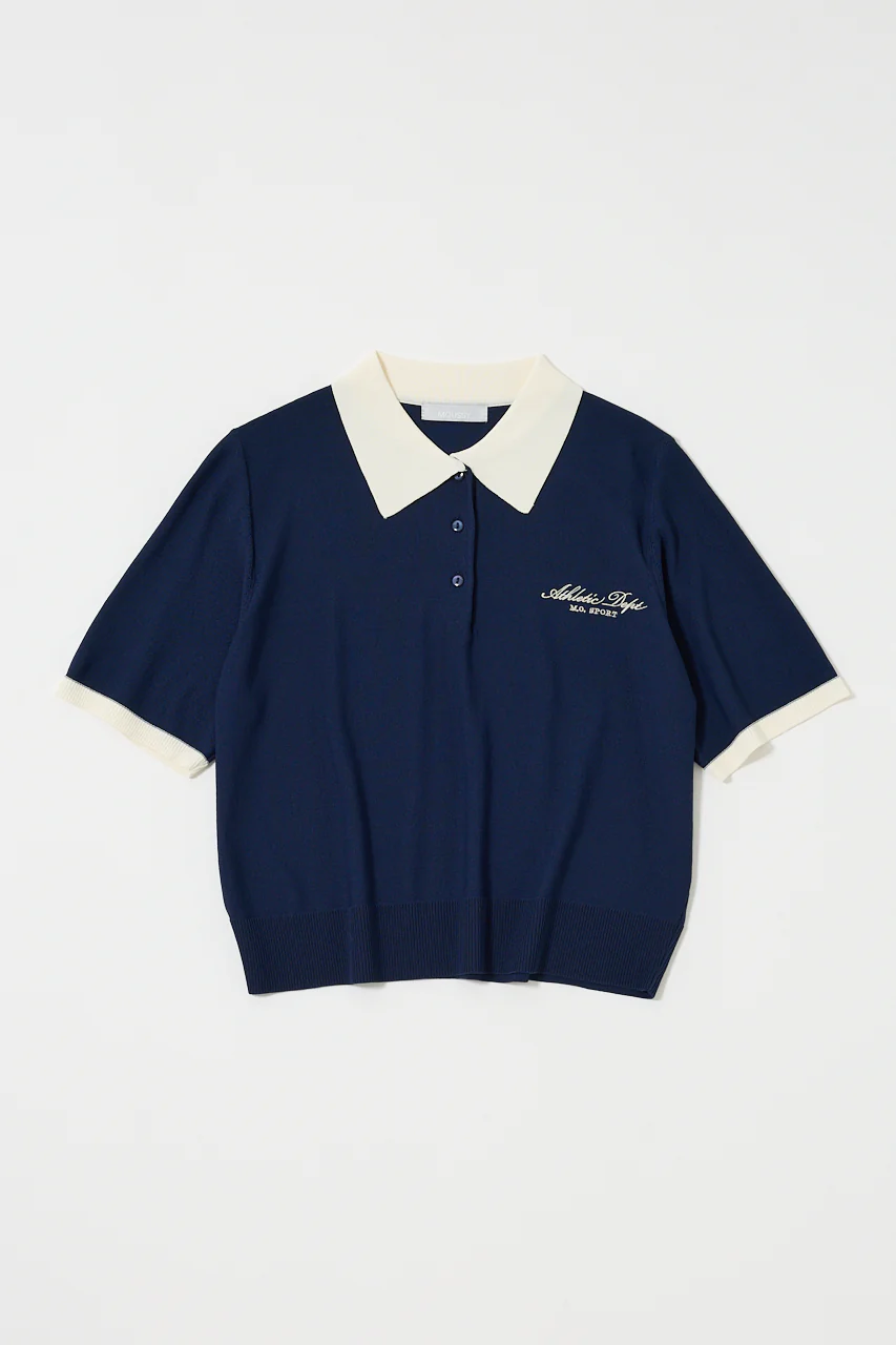 HALF SLEEVE KNIT POLO