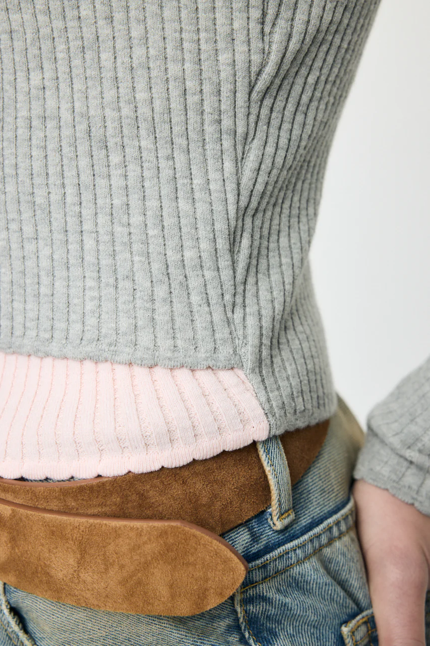 HALTER NECK DOUBLE KNIT TOP - Image 11