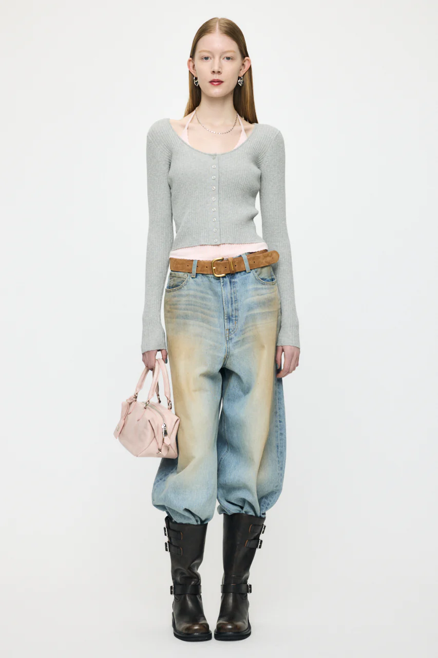 HALTER NECK DOUBLE KNIT TOP - Image 6