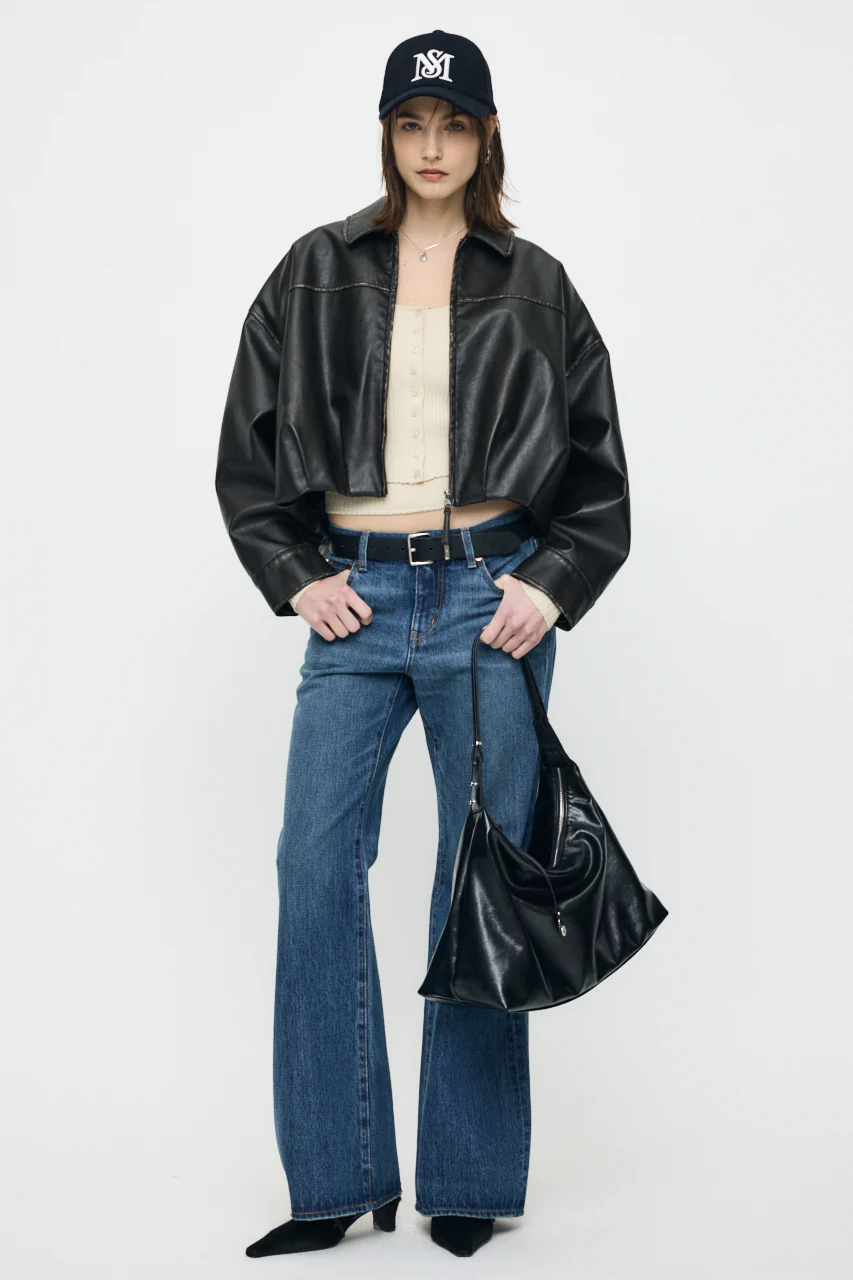 HALTER NECK DOUBLE KNIT TOP - Image 5