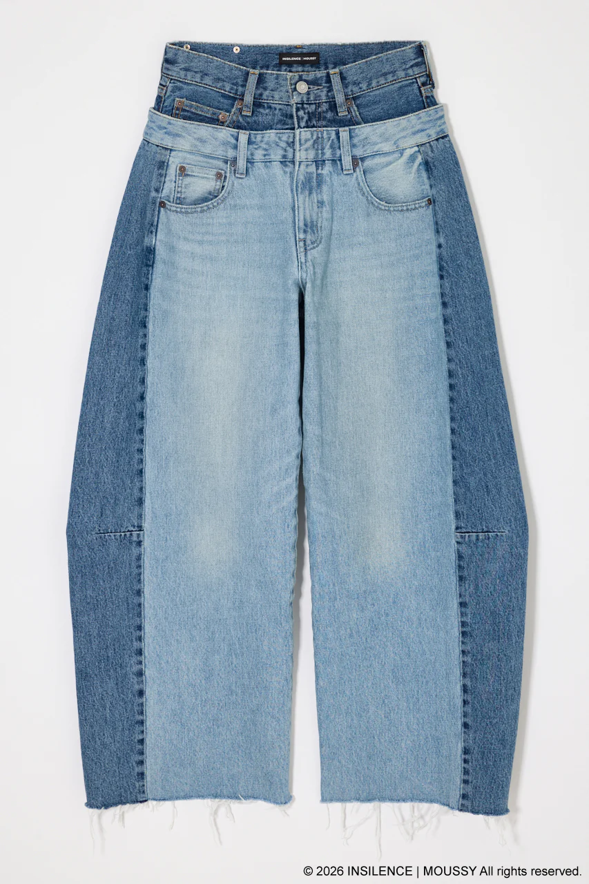 INSILENCE DOUBLE WAIST BAGGY