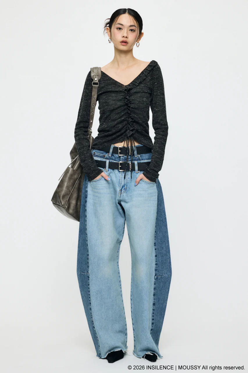 INSILENCE DOUBLE WAIST BAGGY - Image 6