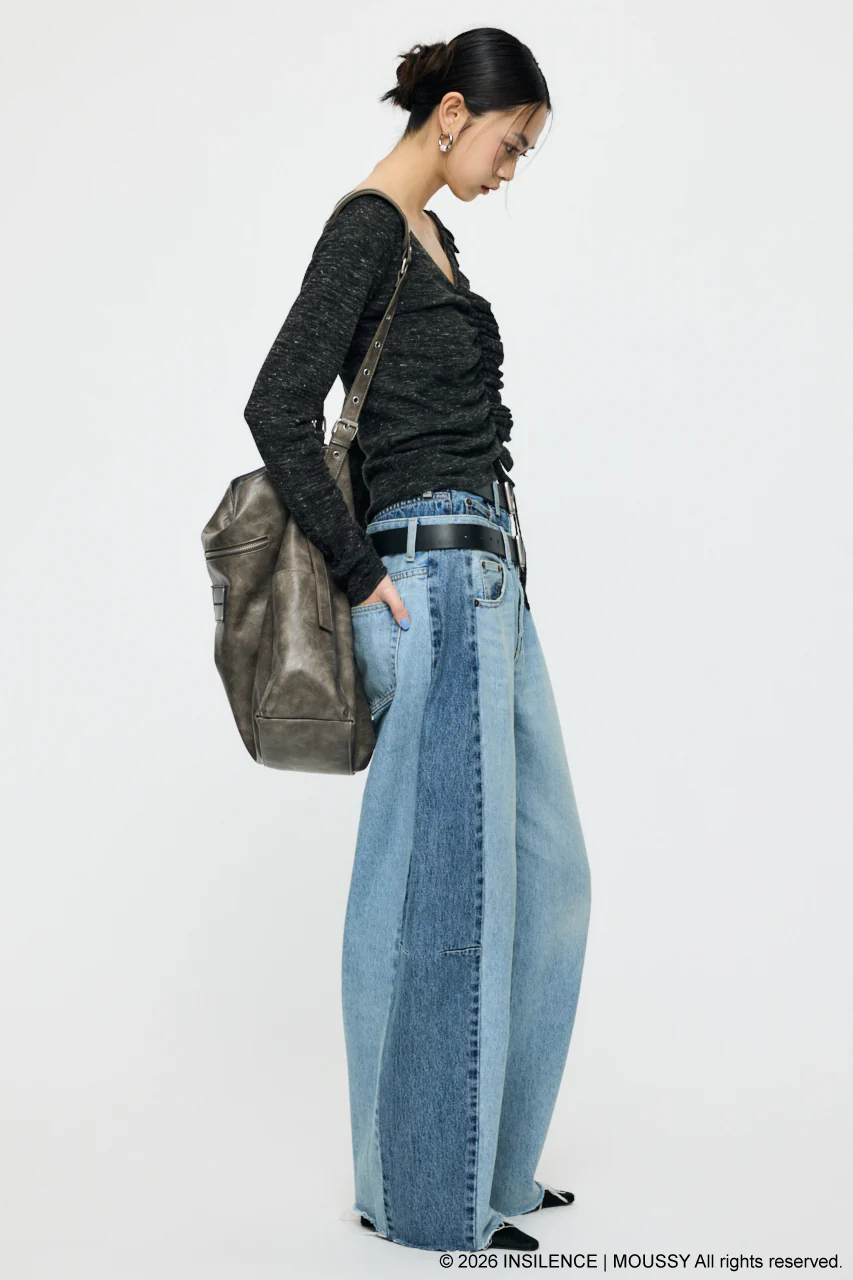 INSILENCE DOUBLE WAIST BAGGY - Image 7