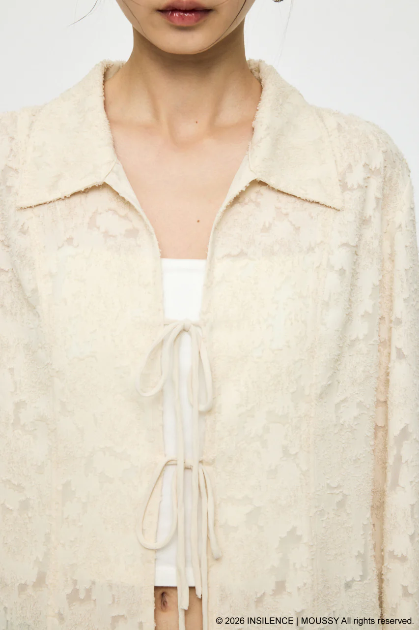 INSILENCE FRONT TIE SHIRT - Image 6