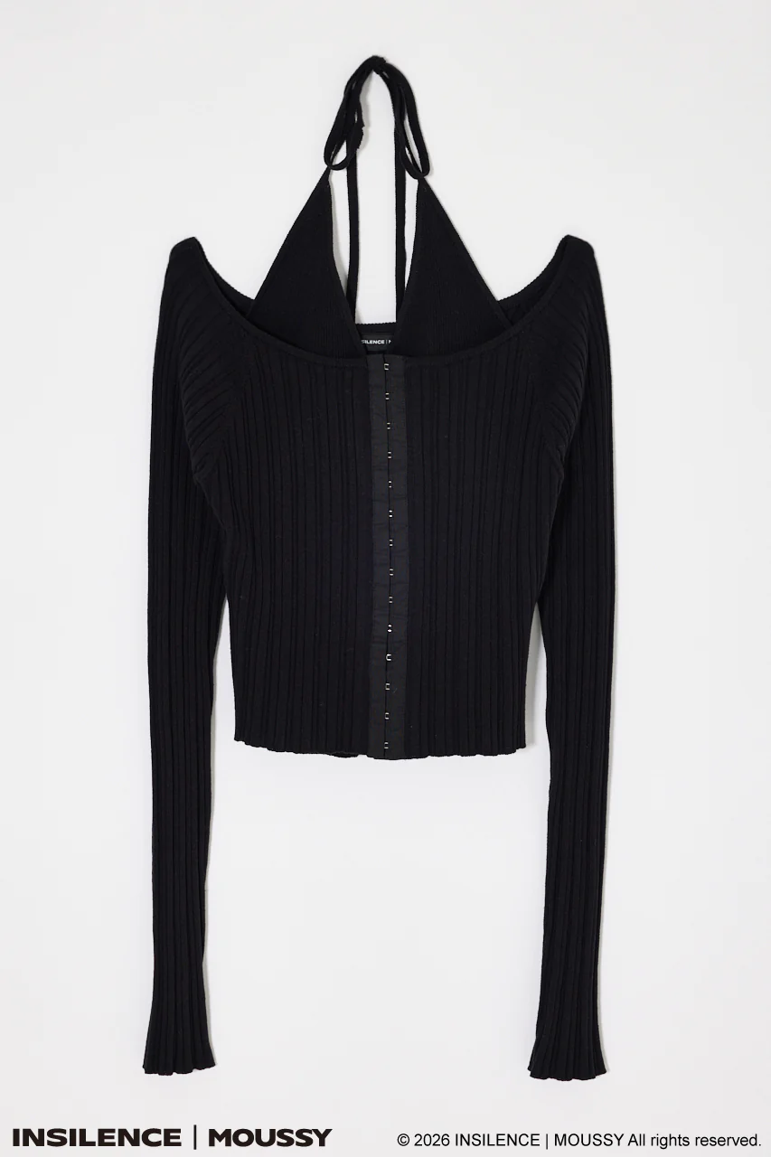 INSILENCE OFF SHOULDER KNIT