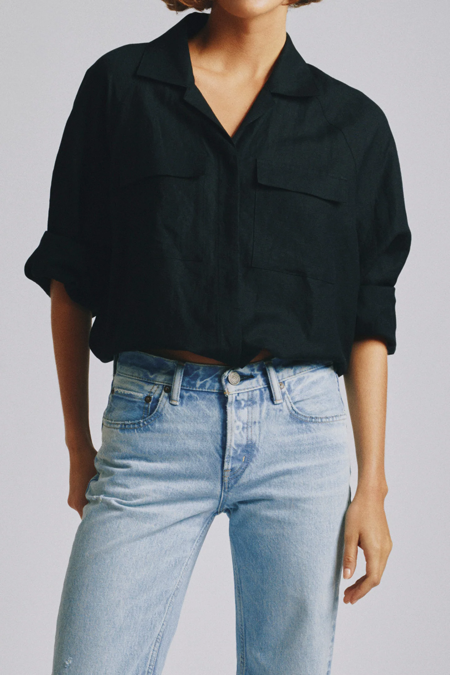 MV LINEN MIX SHIRT - Image 3