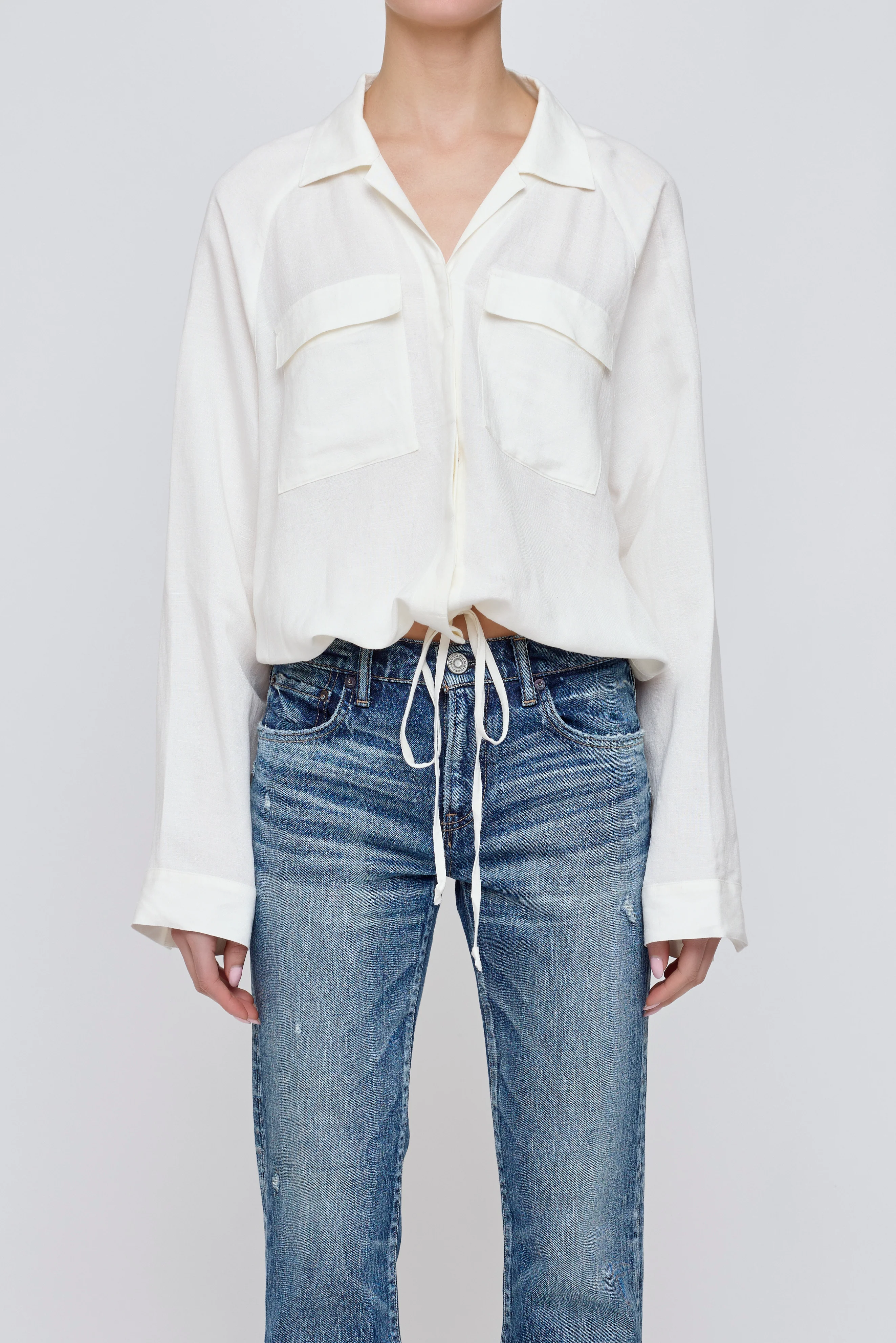 MV LINEN MIX SHIRT