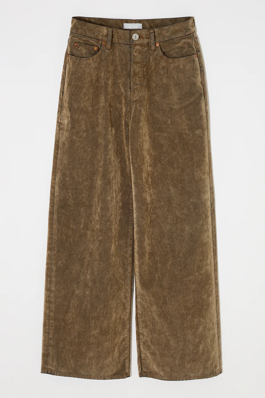 MIDRISE CORDUROY BAGGY