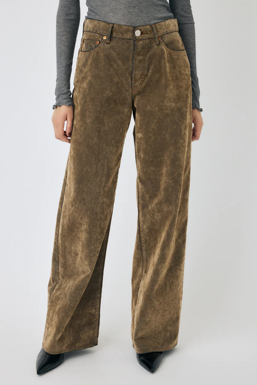 MIDRISE CORDUROY BAGGY - Image 2