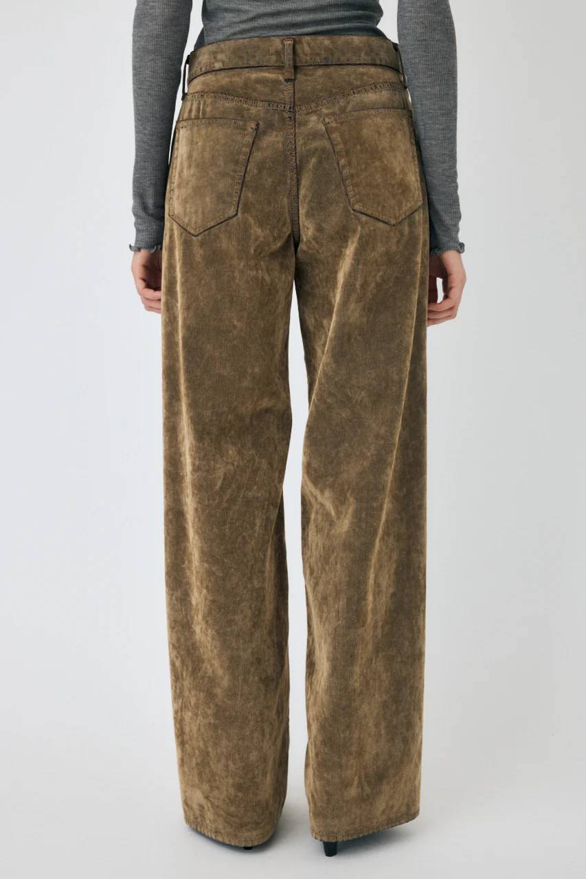 MIDRISE CORDUROY BAGGY - Image 4