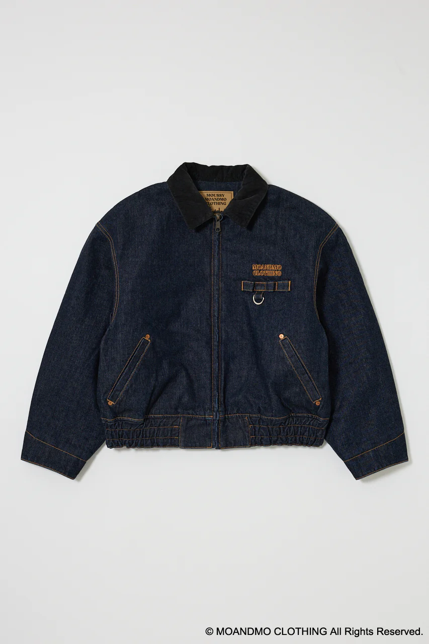 MOANDMO DENIM PADDED JACKET