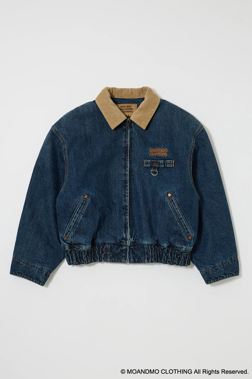 MOANDMO DENIM PADDED JACKET