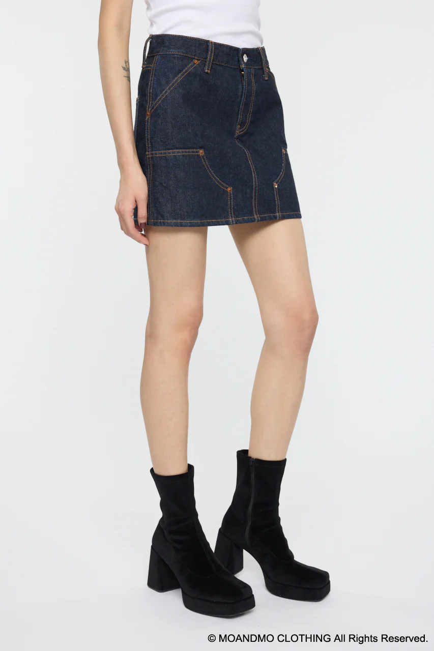 MOANDMO EMBROIDERY MINI SKIRT - Image 13
