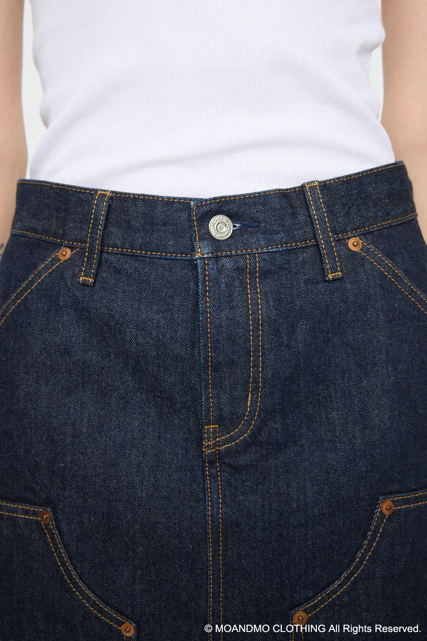MOANDMO EMBROIDERY MINI SKIRT - Image 4