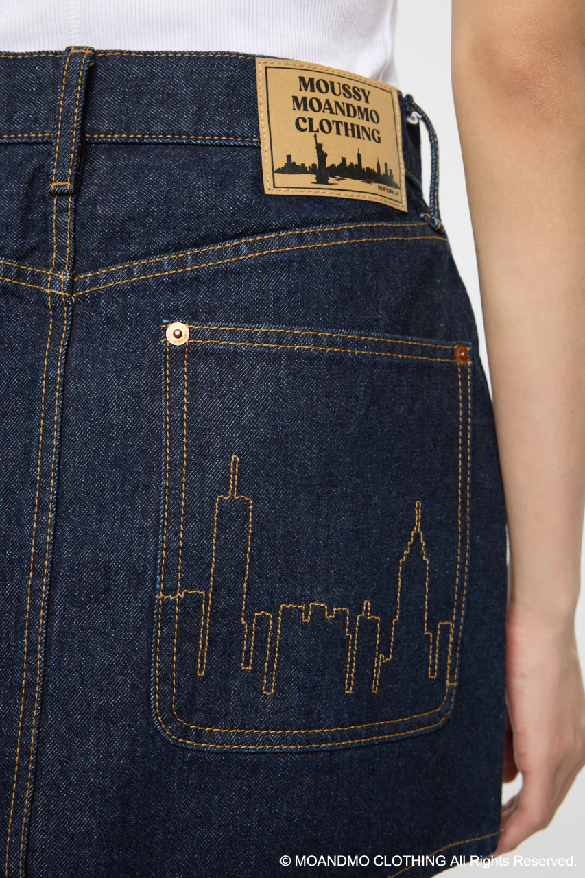 MOANDMO EMBROIDERY MINI SKIRT - Image 6
