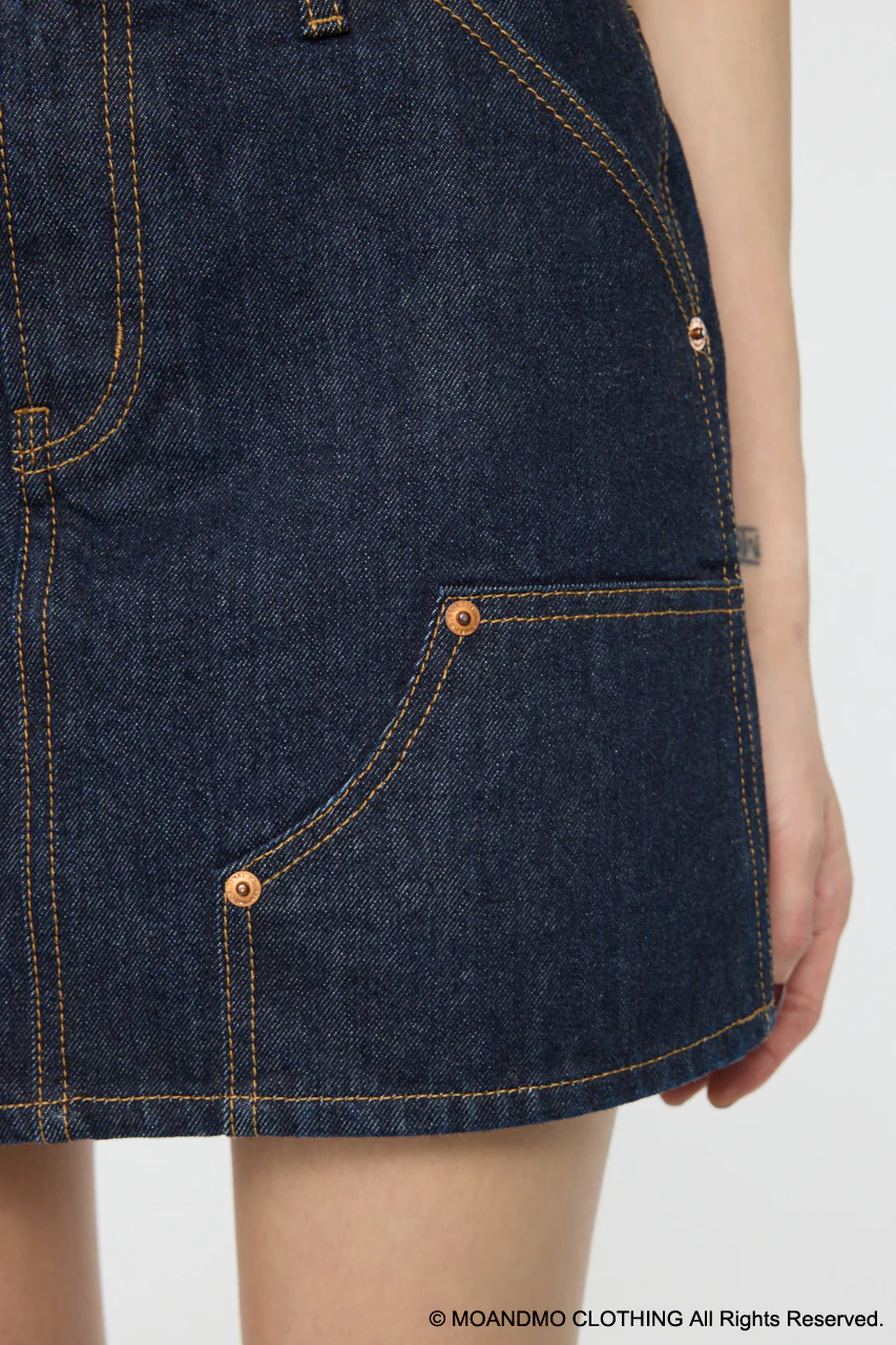 MOANDMO EMBROIDERY MINI SKIRT - Image 8