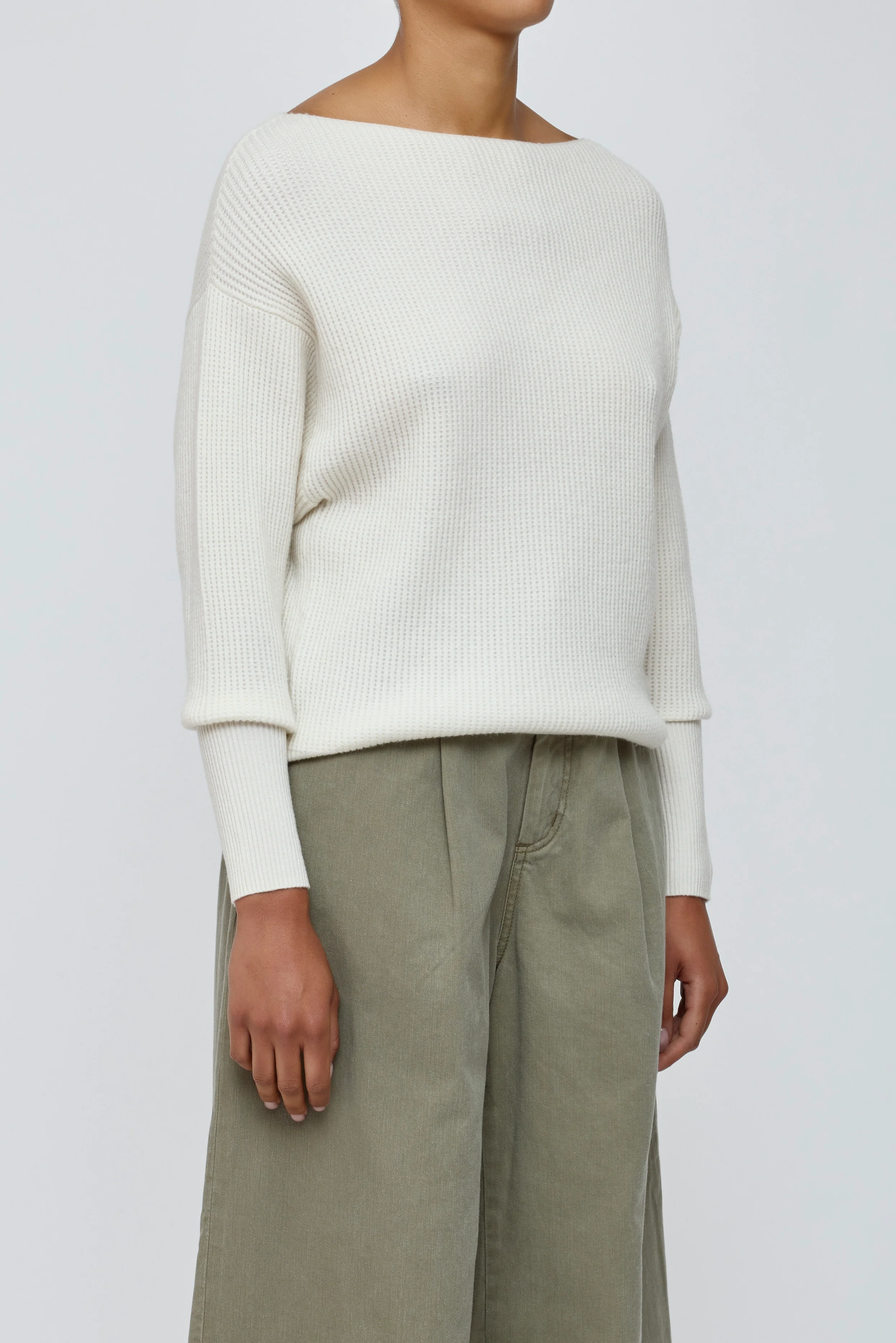 OFF SHOULDER KNIT TOP - Image 3