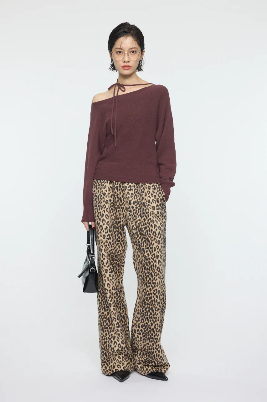 ONE SHOULDER KNIT TOP - Image 12